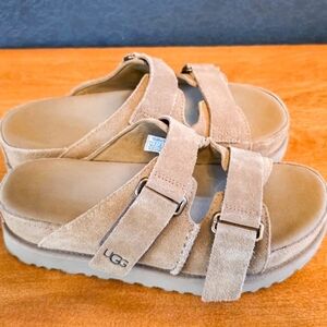 UGG Tan Suede Sandals